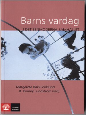 cover image of Barns vardag i det senmoderna samhället